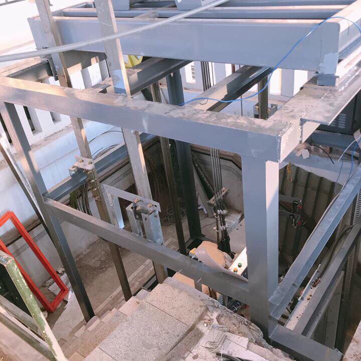 Mẫu Thang Máy Được Ưa Chuộng Nhất Thị Trường 8 Khung thang lồng kính thang máy