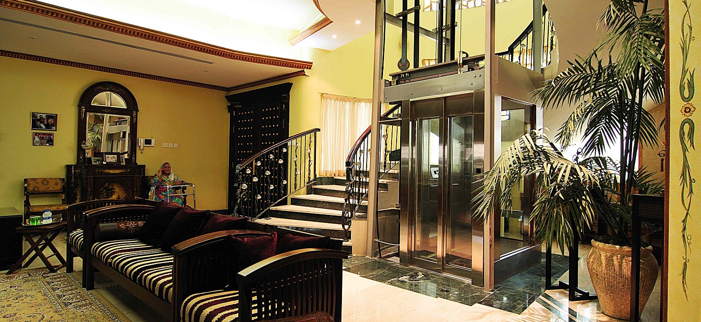 Thang Máy Gia Đình Những Điều Cần Biết 4 thang maý gia đình còn là khoảng trang trí
